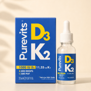 PUREVİTS Purevits D3K2 Sprey 20 ml (D3 Kolekalsiferol + K2 Menakinon)